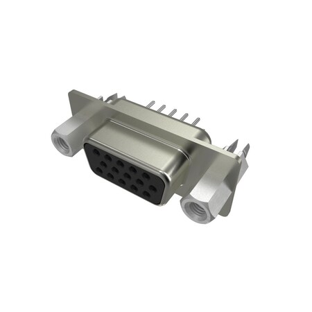 Fci D-Sub High Density Connectors 15P Female Strt Skt Unc 4-40 Screw Locks 10090929-S154VLF